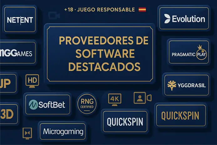 Proveedores de software destacados